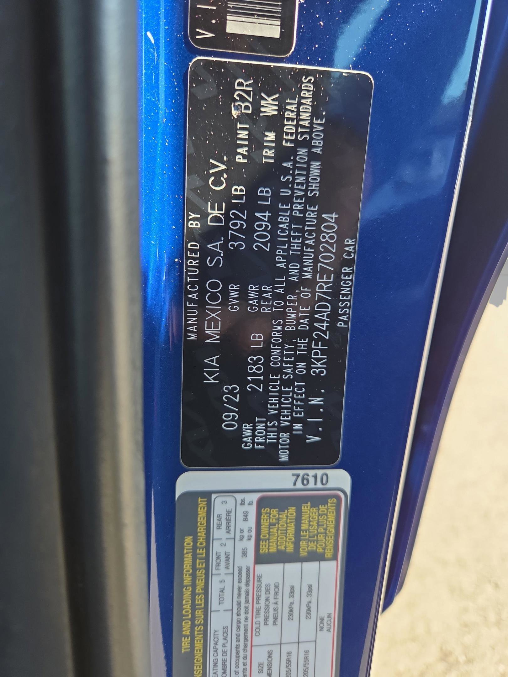 Used 2024 Kia Forte LXS image 41