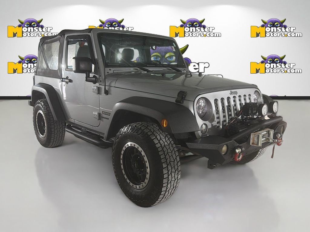 Used 2015 Jeep Wrangler Sport w/ Connectivity Group AWD/4WD image 3