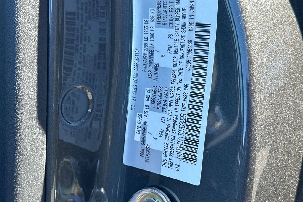 New 2026 MAZDA MX-5 Miata Grand Touring w/ Weather Package image 26