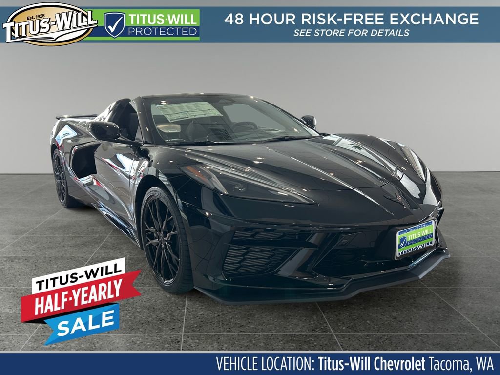 New 2026 Chevrolet Corvette Stingray Premium Conv w/ Z51 Performance Package RWD image 1