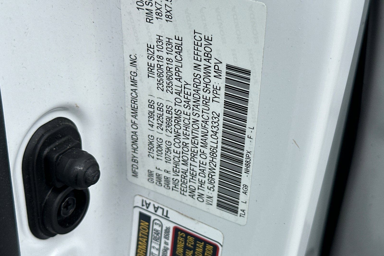 Used 2020 Honda CR-V EX-L image 30