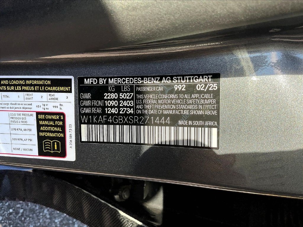 Certified 2025 Mercedes-Benz C 300 Sedan image 6