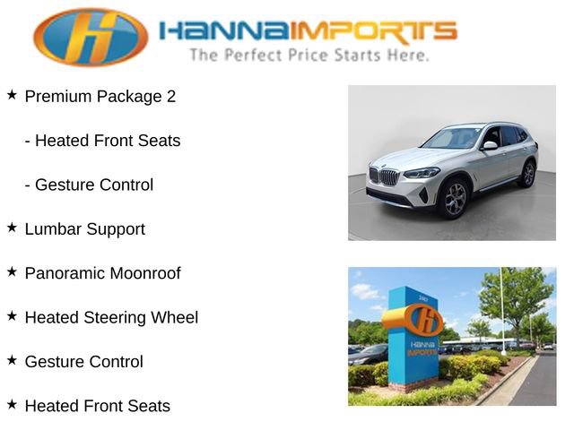 Used 2022 BMW X3 xDrive30i w/ Premium Package 2 AWD/4WD image 22