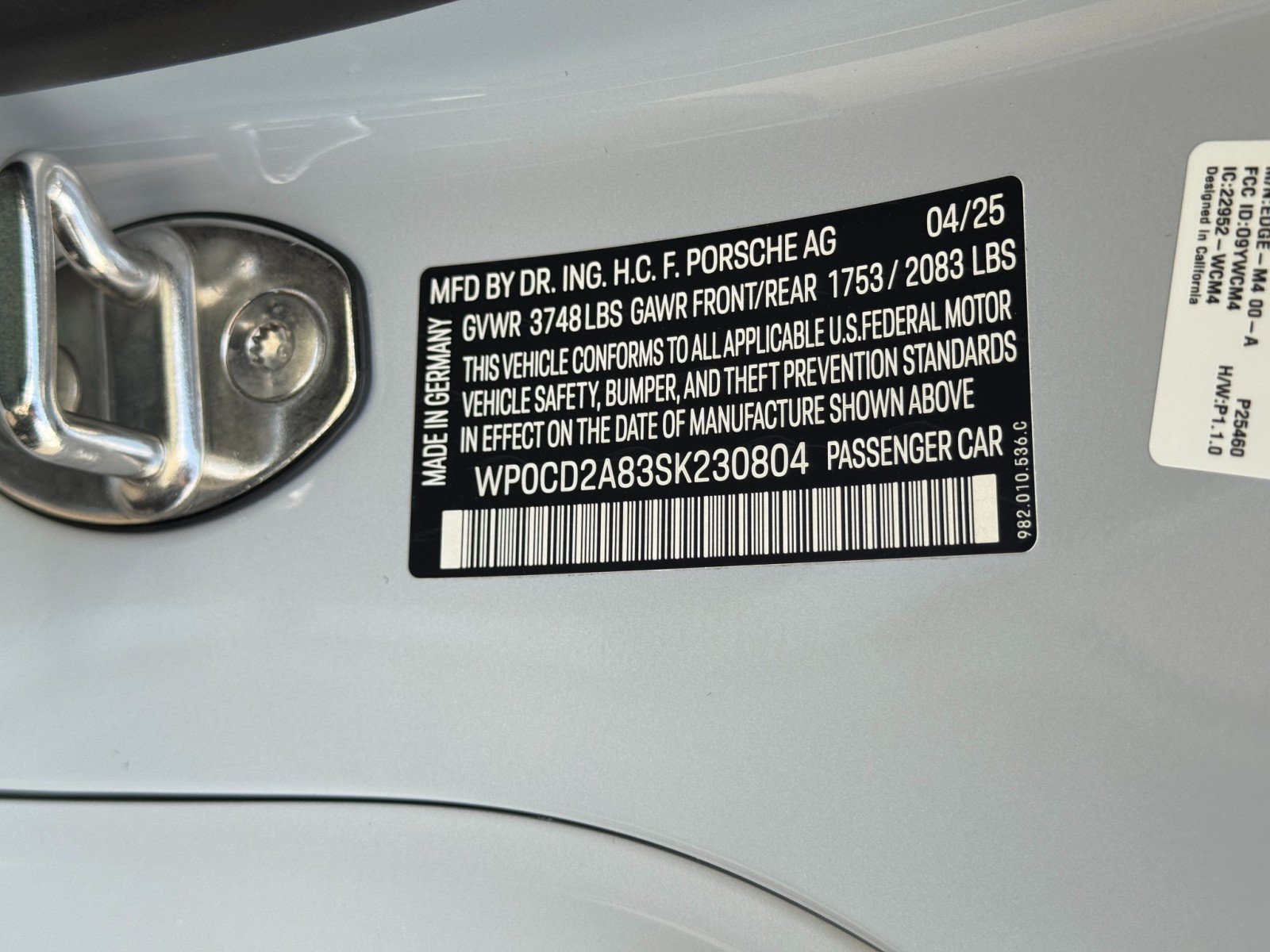 Used 2025 Porsche 718 Boxster GTS RWD image 39