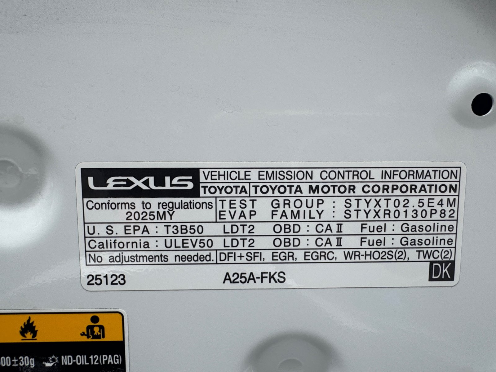Used 2025 Lexus NX 250 FWD w/ Accessory Package (Z1) image 23