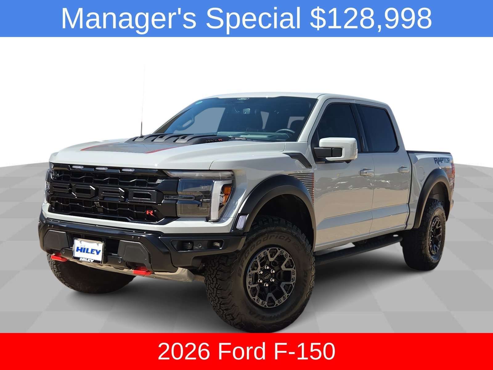 Used 2026 Ford F150 Raptor w/ Equipment Group 803A Raptor R AWD/4WD 360° Tour
