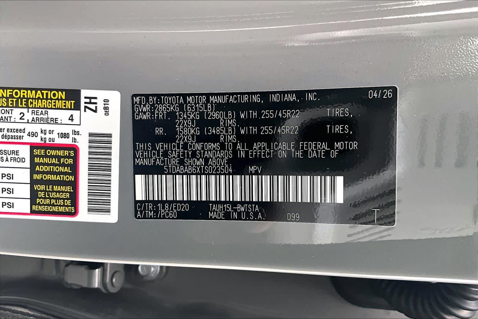 Used 2026 Lexus TX 500h AWD w/ Technology Package image 35