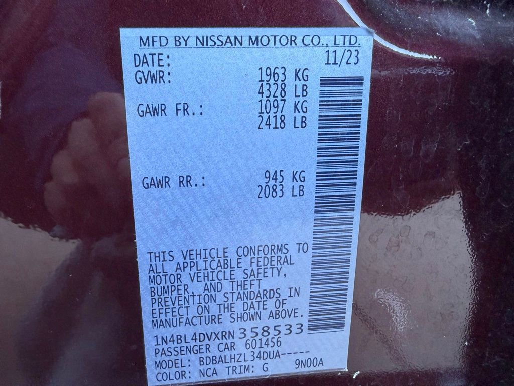 Used 2024 Nissan Altima 2.5 SV image 31