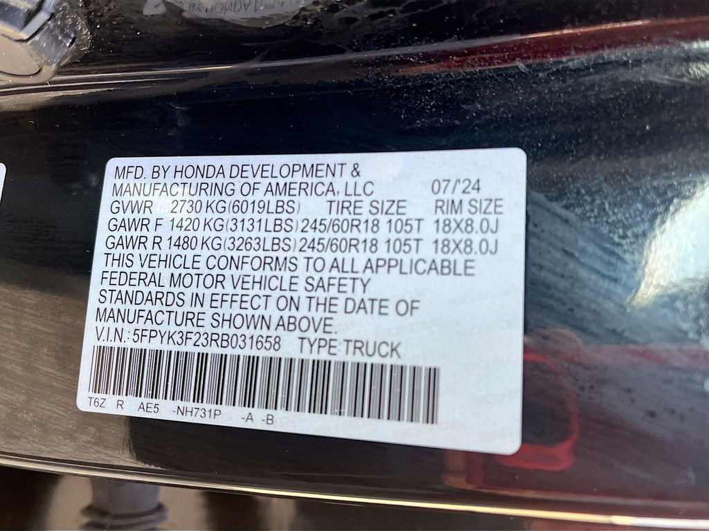 Used 2024 Honda Ridgeline Sport+ image 29