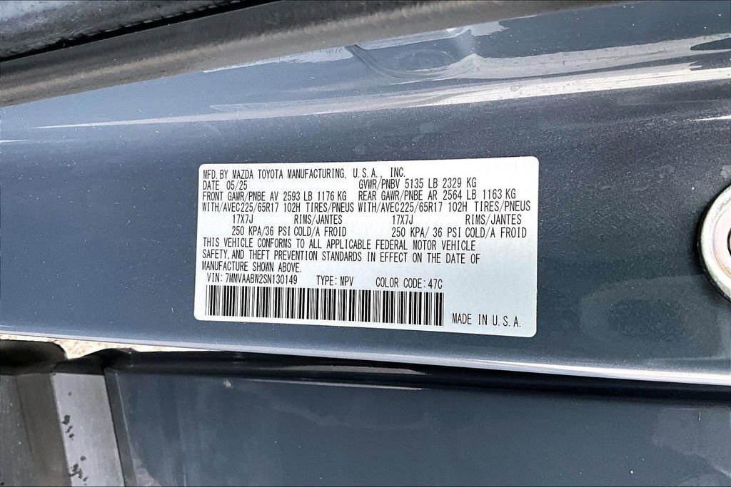 Certified 2025 MAZDA CX-50 2.5 Hybrid w/ Preferred Pkg image 17