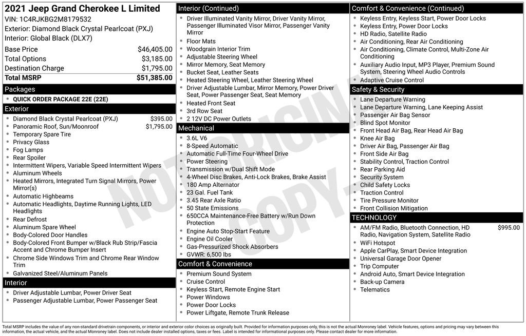 Used 2021 Jeep Grand Cherokee L Limited image 4