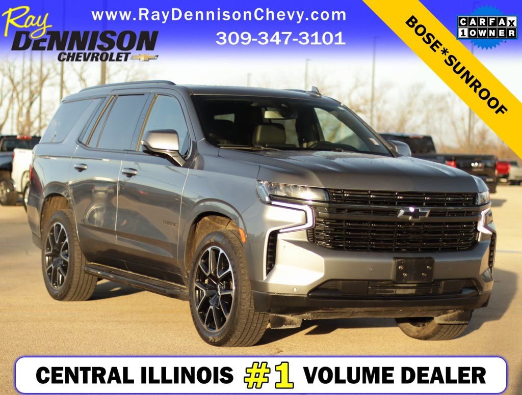 Used 2021 Chevrolet Tahoe RST w/ Luxury Package AWD/4WD image 1