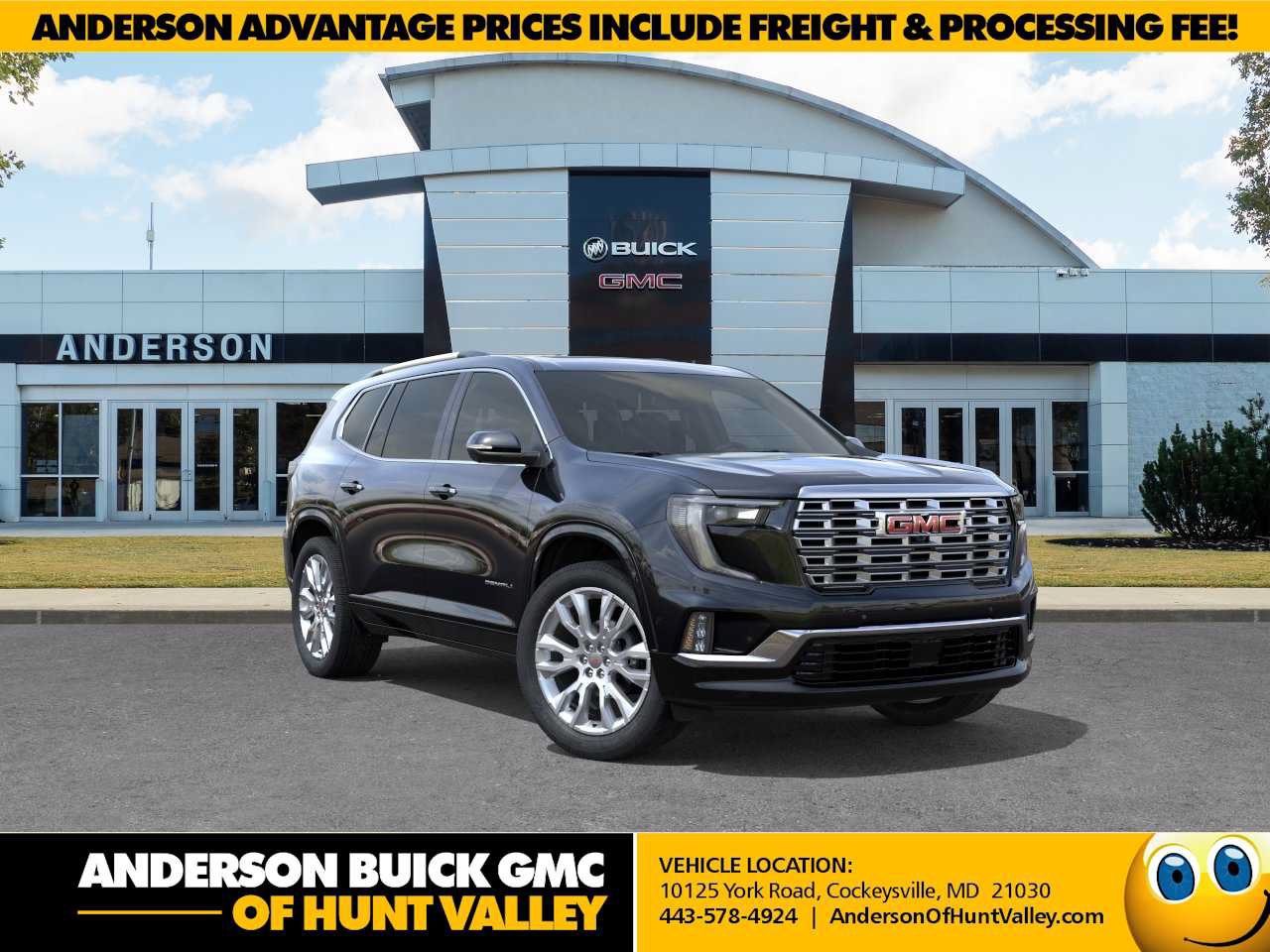 New 2026 GMC Acadia Denali w/ Super Cruise Package