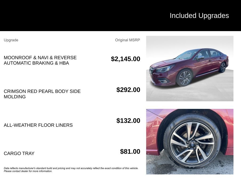 Used 2019 Subaru Legacy 2.5i Sport AWD/4WD image 10