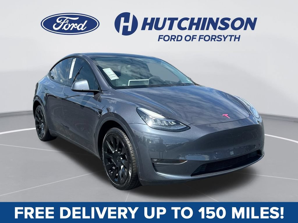 Used 2021 Tesla Model Y Long Range AWD/4WD image 1