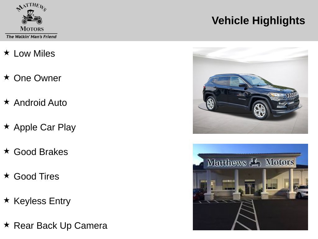 Used 2024 Jeep Compass Latitude AWD/4WD image 14