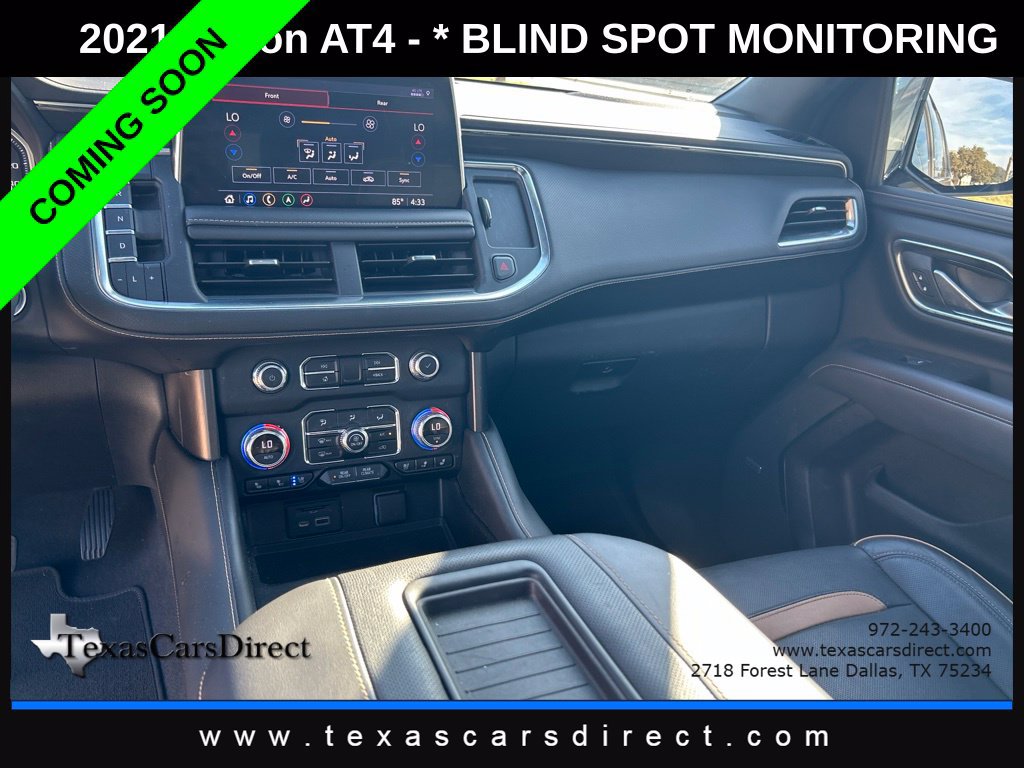 Used 2021 GMC Yukon AT4 w/ Rear Media and Nav Package AWD/4WD image 8
