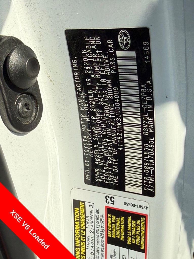 Used 2018 Toyota Camry XSE w/ Driver Assist Package FWD image 32