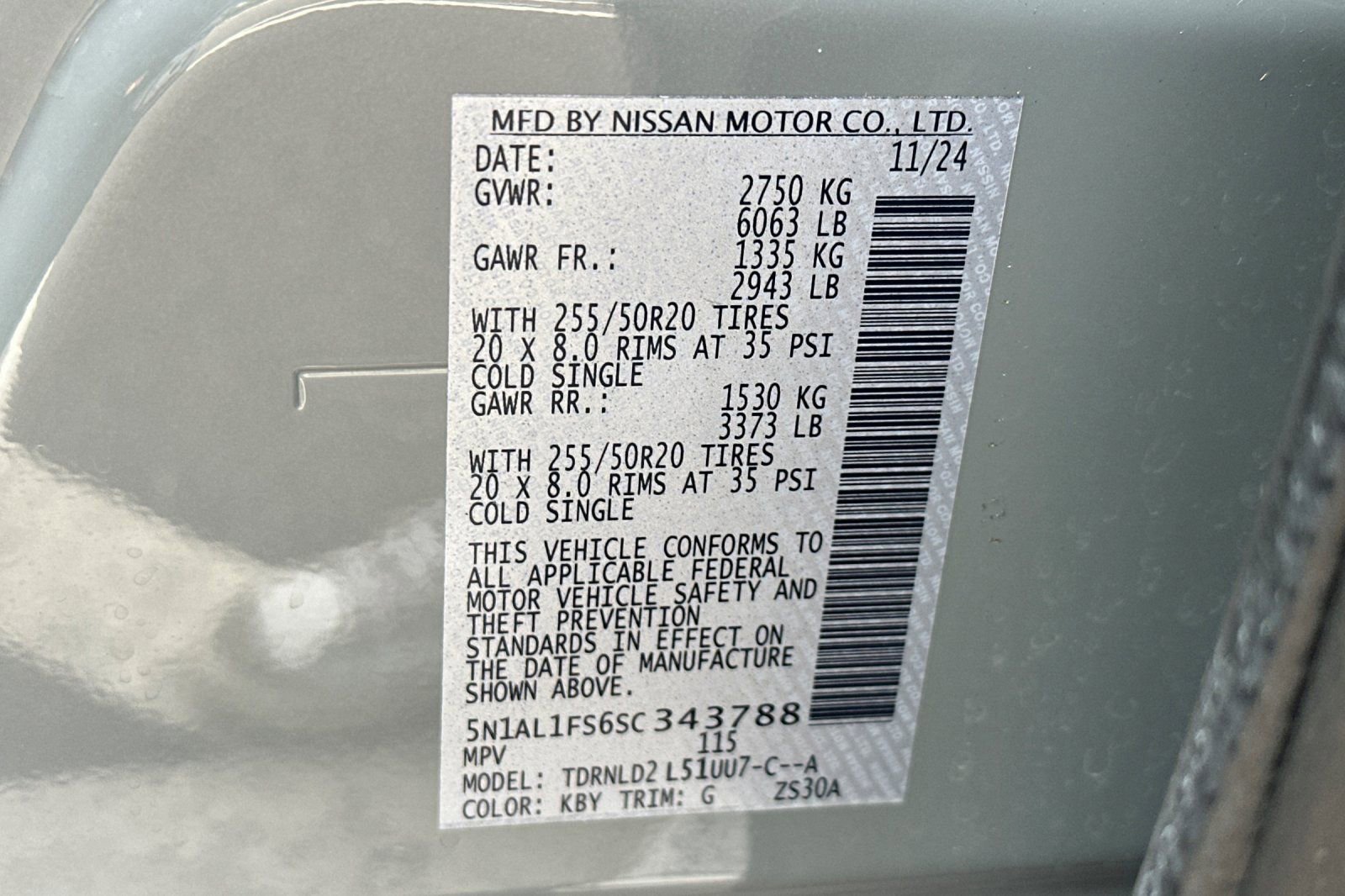 Certified 2025 INFINITI QX60 Luxe w/ Black Edition image 58