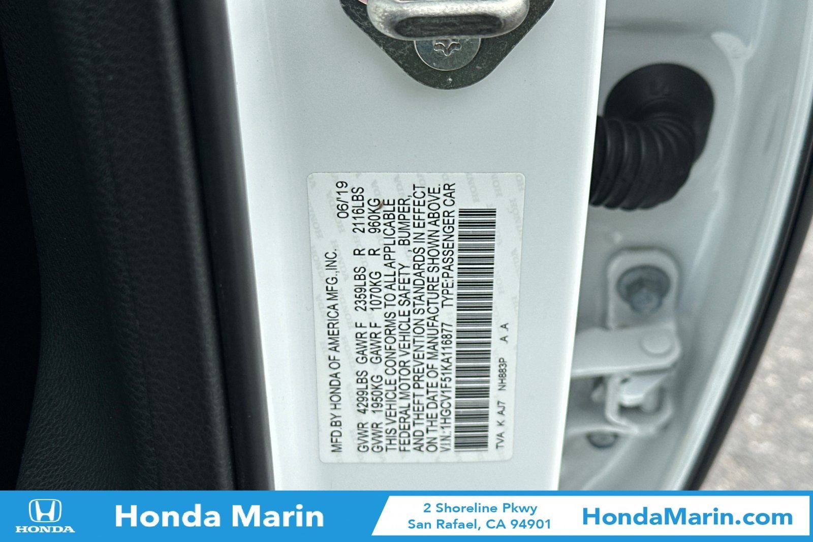 Used 2019 Honda Accord EX-L image 34