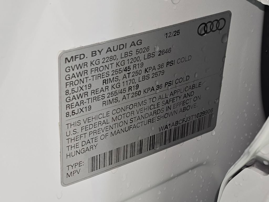 New 2026 Audi Q3 quattro 2.0T image 36