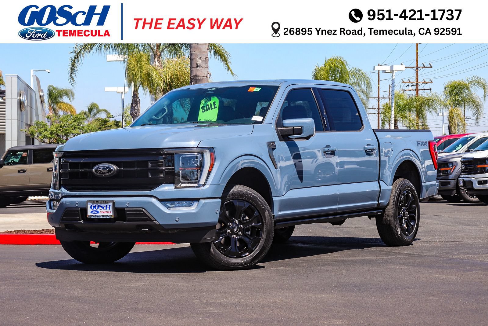 Certified 2023 Ford F150 Platinum w/ Equipment Group 701A High AWD/4WD image 1