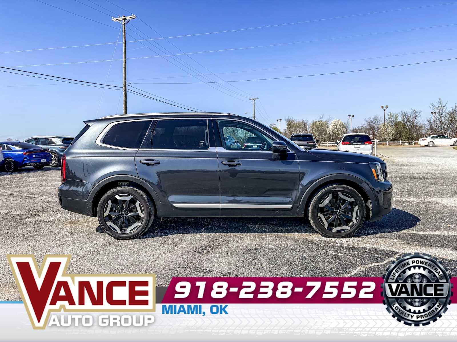 Used 2023 Kia Telluride S w/ S Sunroof Package AWD/4WD image 8