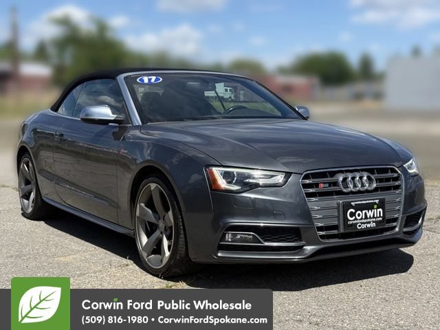 Used 2017 Audi S5 3.0T Cabriolet w/ Technology Package