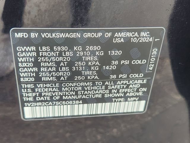 Certified 2025 Volkswagen Atlas SE image 18