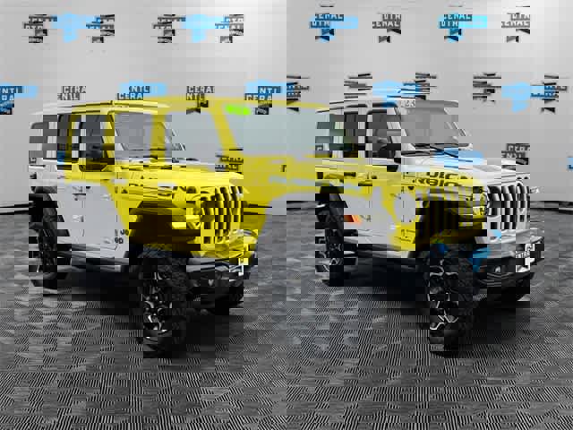 Certified 2023 Jeep Wrangler Unlimited Rubicon 4xe w/ Cold Weather Group image 8