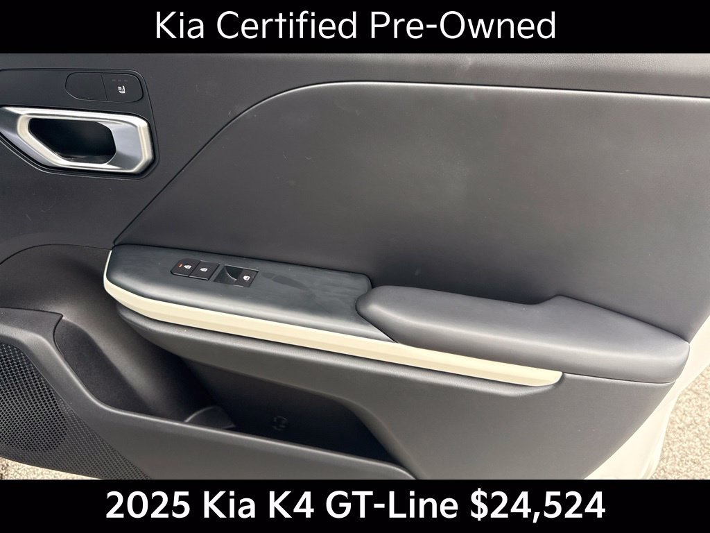 Certified 2025 Kia K4 GT-Line w/ GT-Line Sunroof Package FWD image 19