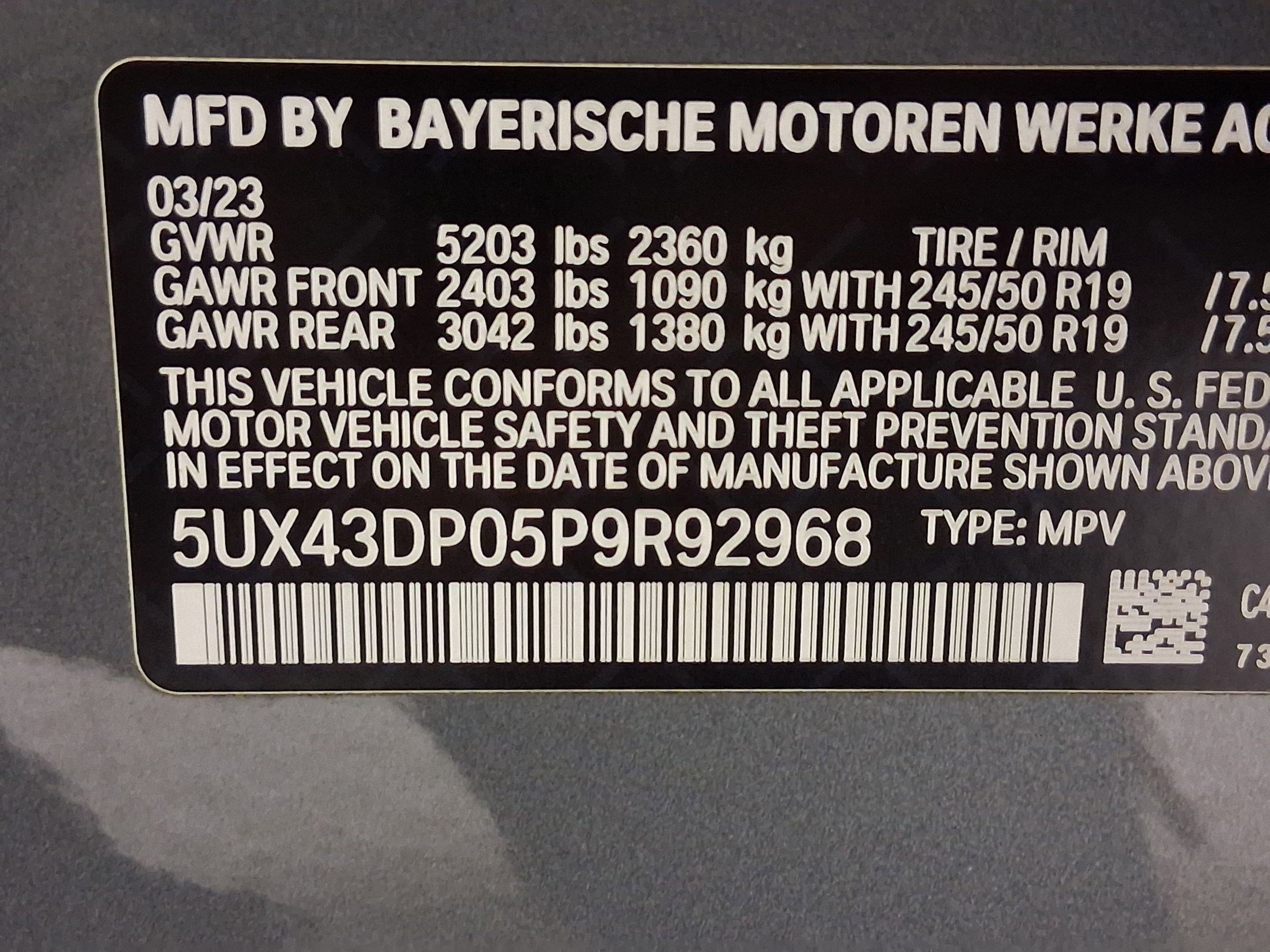 Used 2023 BMW X3 sDrive30i w/ Premium Package RWD image 20