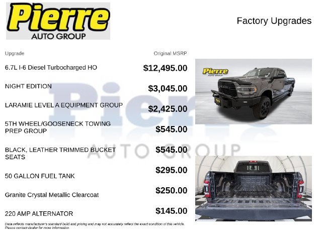 Used 2022 RAM 3500 Laramie w/ Night Edition AWD/4WD image 13