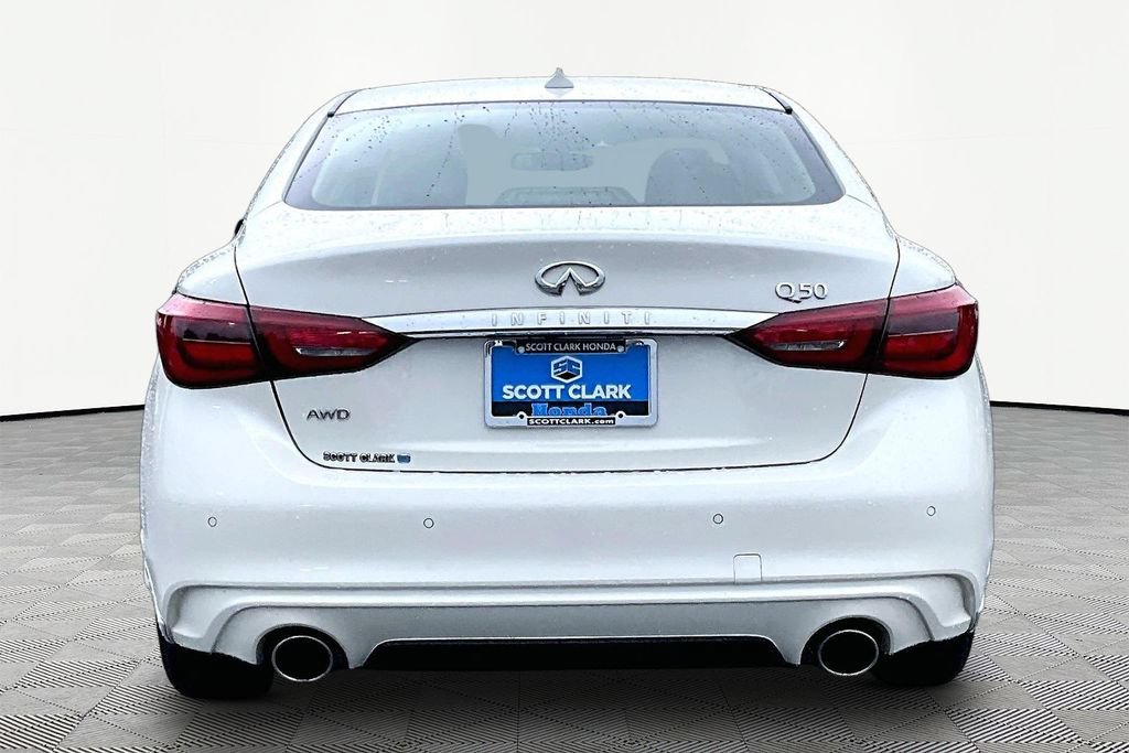 Used 2023 INFINITI Q50 Luxe w/ Cargo Package AWD/4WD image 7