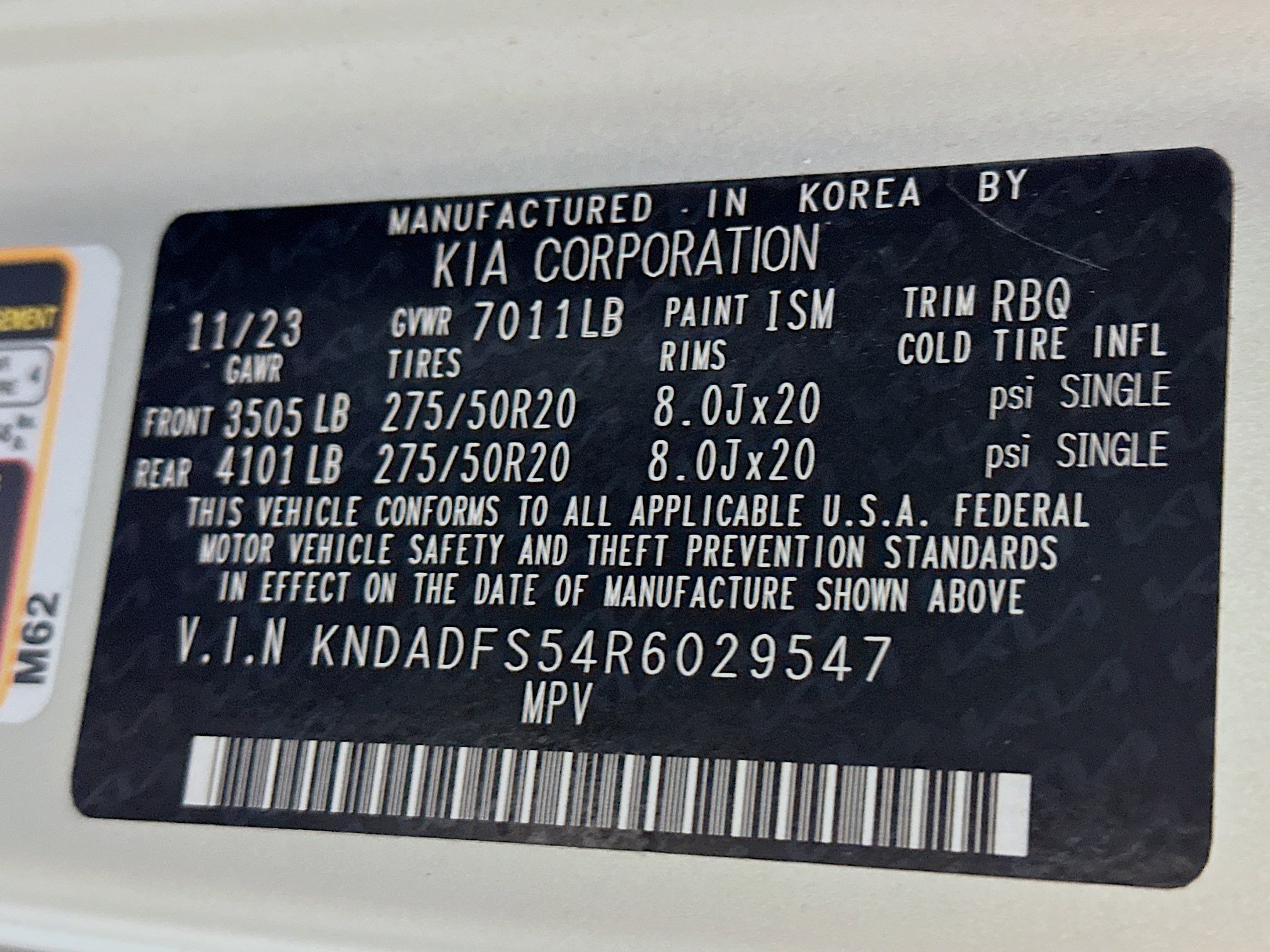Used 2024 Kia EV9 Land AWD/4WD image 39