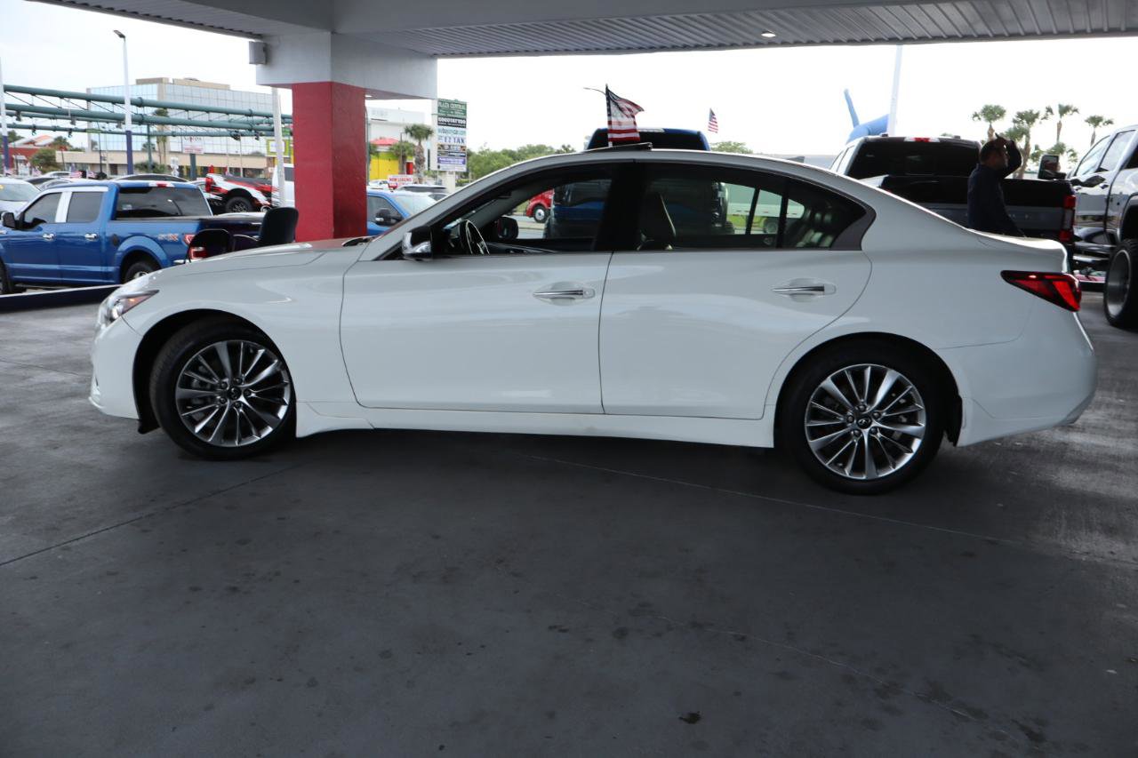 Used 2021 INFINITI Q50 Luxe w/ Cargo Package image 10