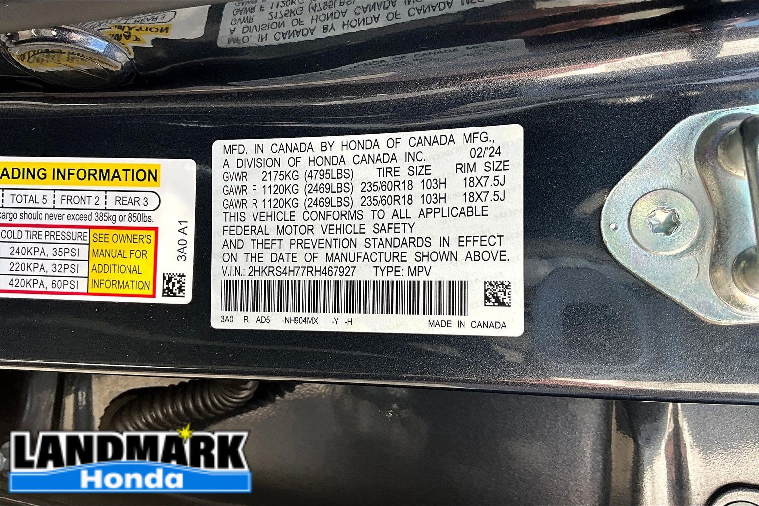 Used 2024 Honda CR-V EX-L image 35