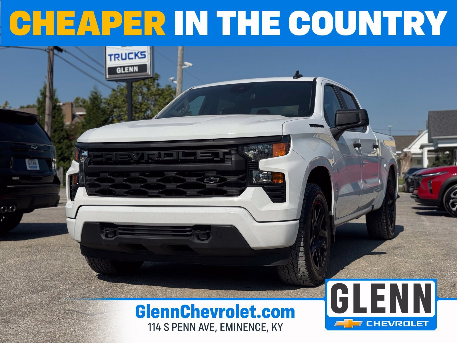 Certified 2022 Chevrolet Silverado 1500 Custom w/ LPO, Dark Essentials Package