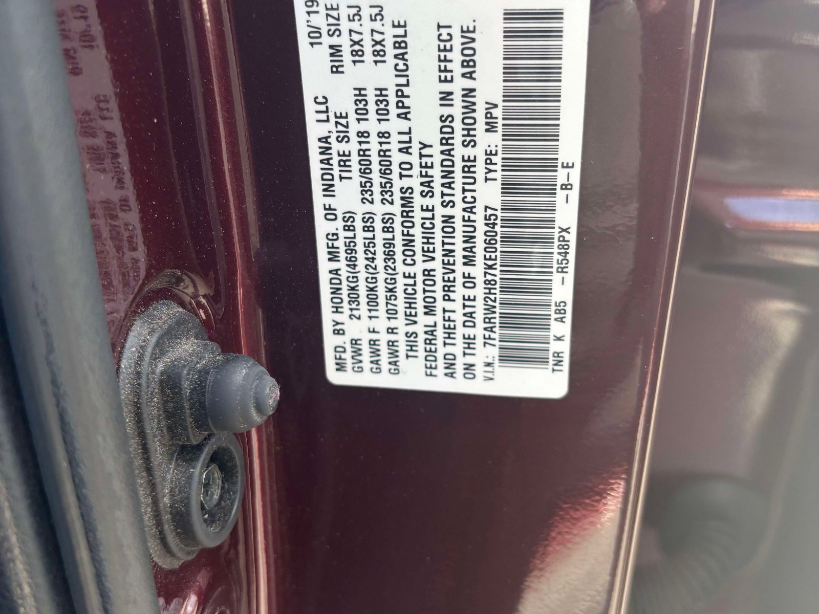 Used 2019 Honda CR-V EX-L image 10