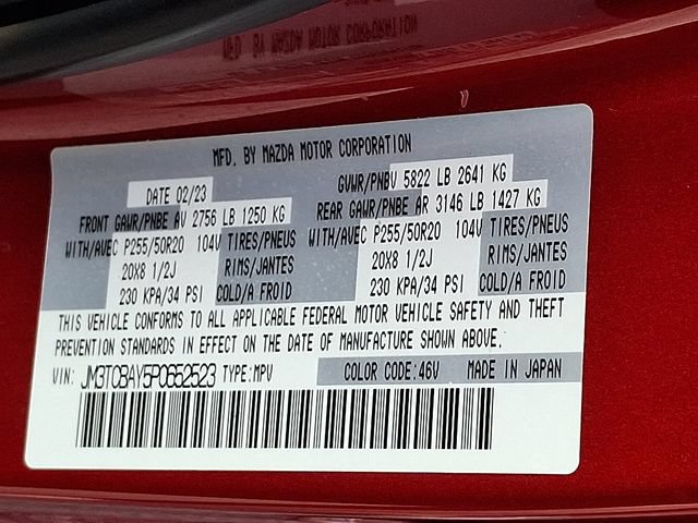 Used 2023 MAZDA CX-9 Touring Plus AWD/4WD image 26