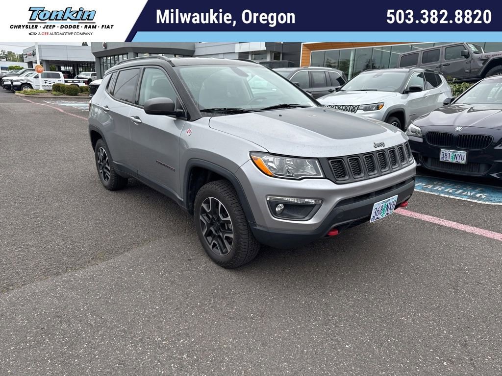 Used 2020 Jeep Compass Trailhawk AWD/4WD image 1