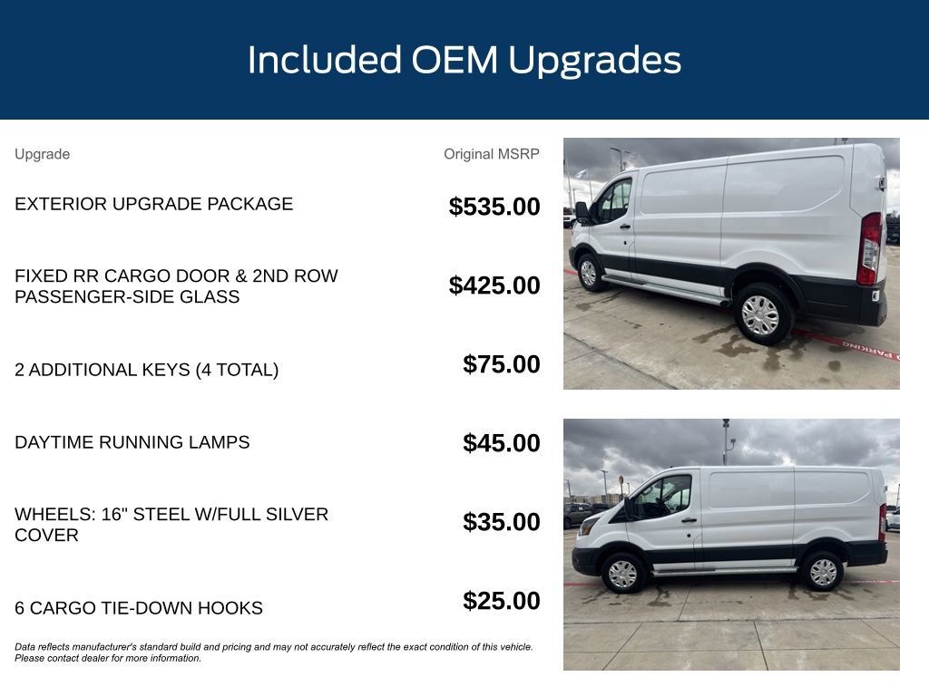 Used 2024 Ford Transit 250 Low Roof w/ Exterior Upgrade Package image 11