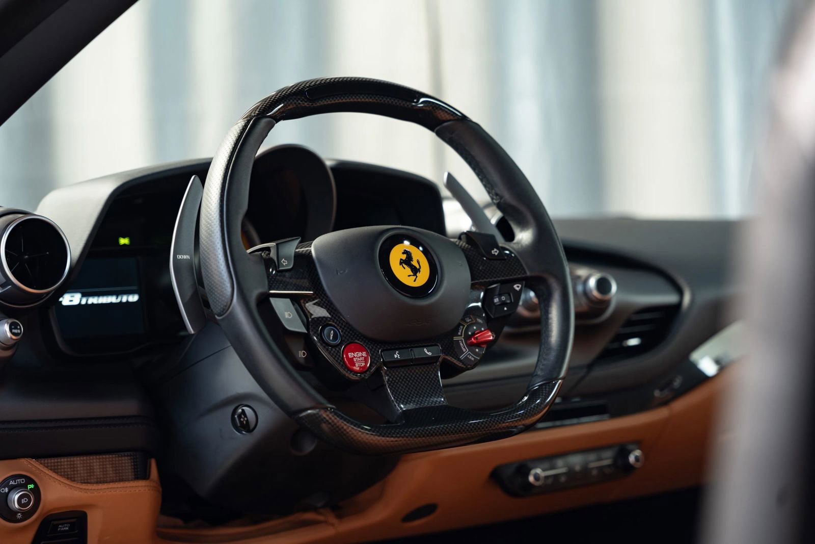 Used 2021 Ferrari F8 Tributo Tributo Coupe 2D image 9