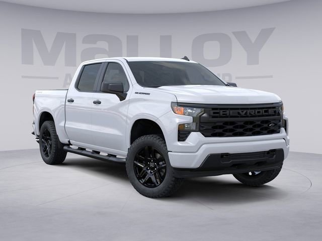 New 2024 Chevrolet Silverado 1500 Custom w/ Turbomax Blackout Package AWD/4WD image 10