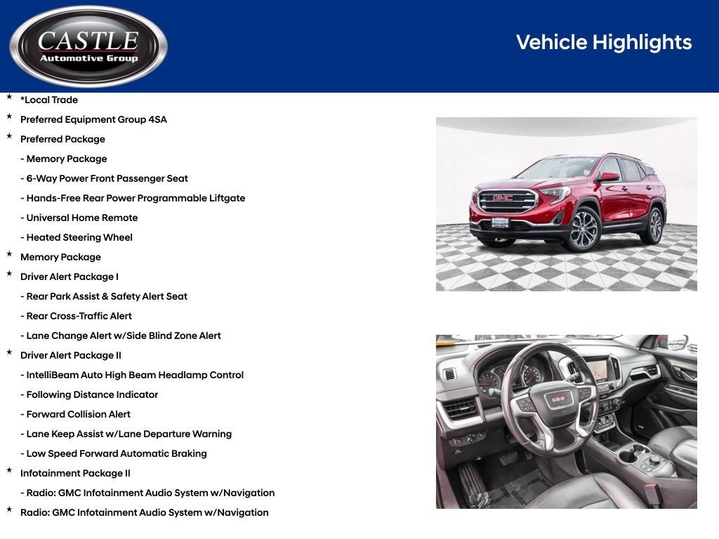Used 2018 GMC Terrain SLT w/ Preferred Package FWD image 4