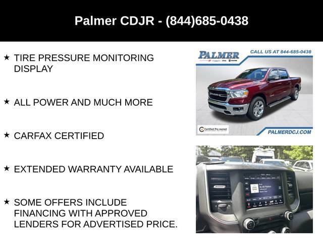 Certified 2021 RAM 1500 Big Horn RWD image 18