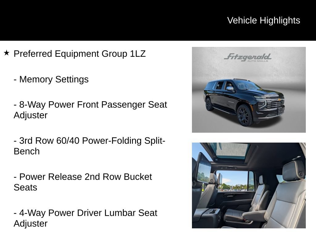 Used 2025 Chevrolet Suburban Premier AWD/4WD image 9