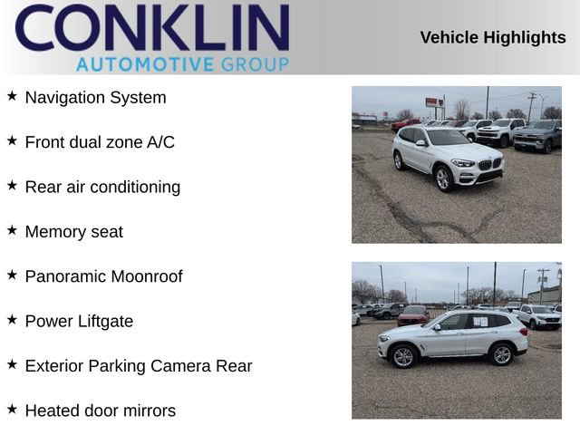 Used 2019 BMW X3 sDrive30i image 2