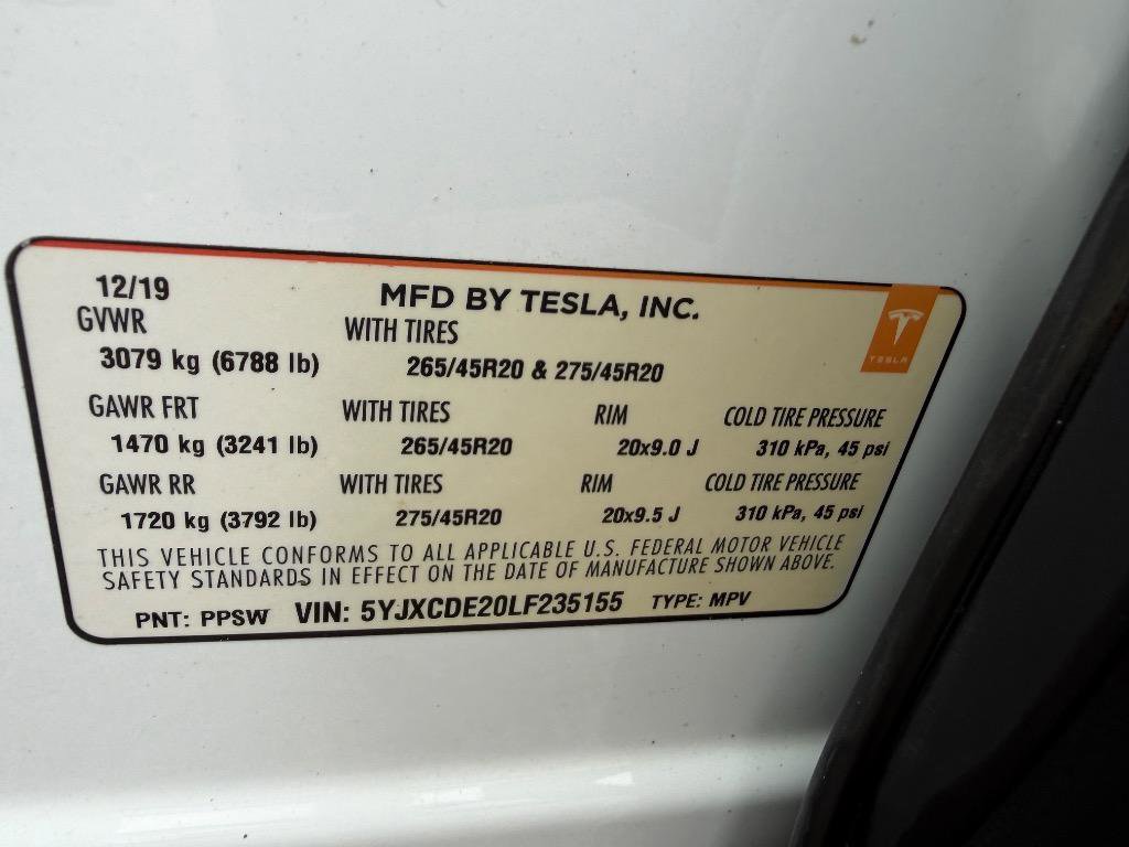 Used 2020 Tesla Model X Long Range image 25