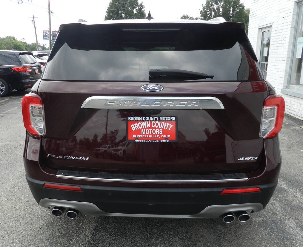 Used 2022 Ford Explorer Platinum w/ Equipment Group 601A AWD/4WD image 7
